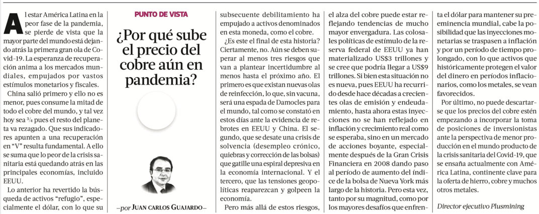 New Why is the price of cooper