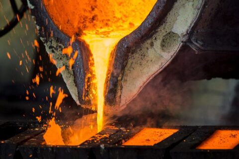 Plusmining proceso de fundición de metal