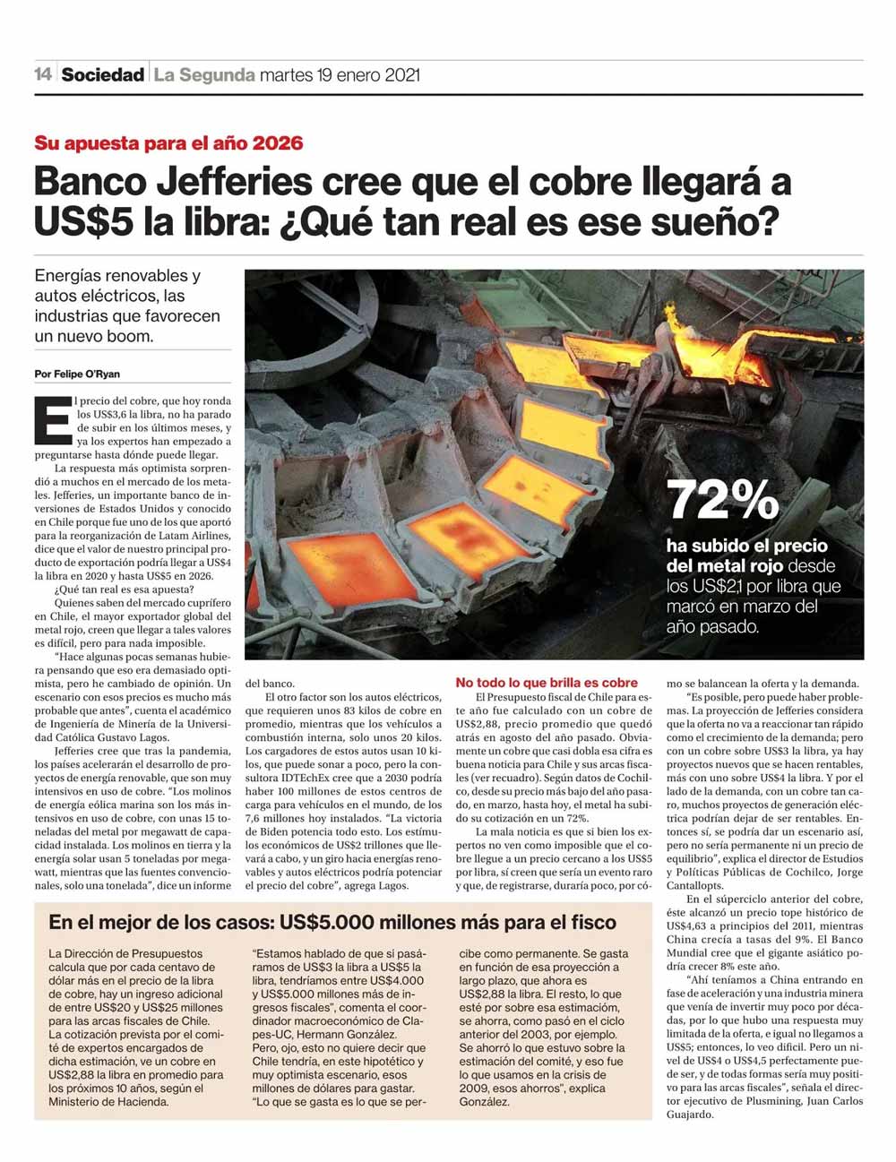 News Jefferies Bank believes copper will hit $ 5 per pound: How real is that dream?