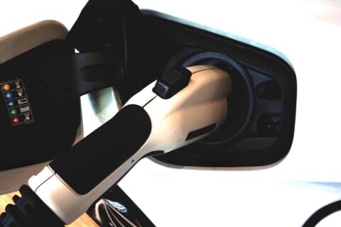 charging electric car