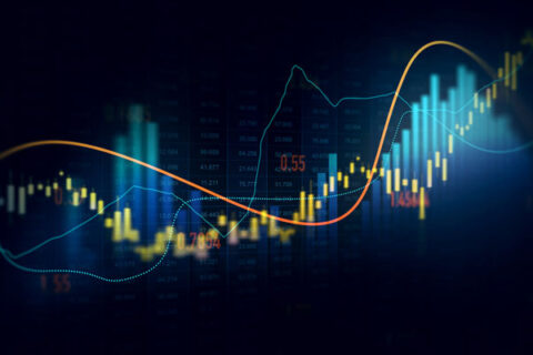 Grafico con cifras de colores